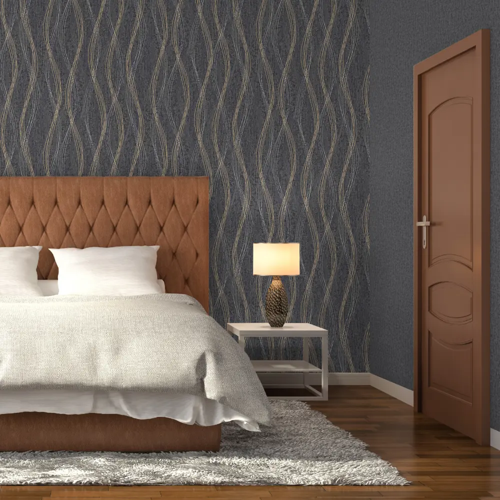 MONTE SOLARO Samui - Флизелиновые обои черные с глубоким фоном 83236220 STLM-0039700 - Вид №4