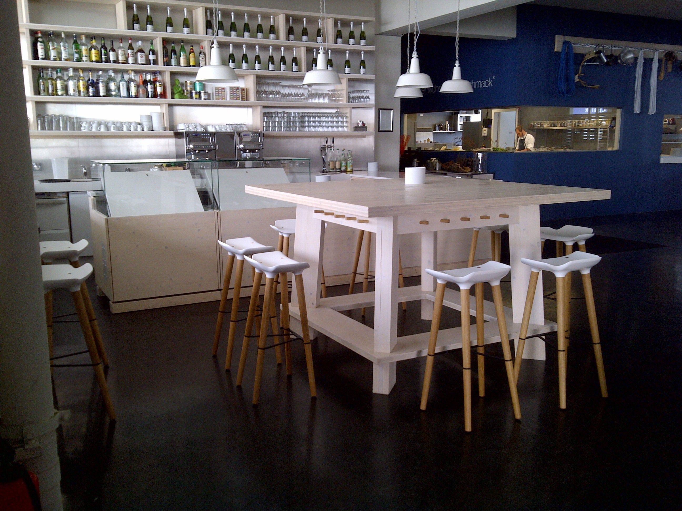 Высокий стул из дерева и полипропилена Quinze & Milan Pilot ARCH-00042201 - Вид №15