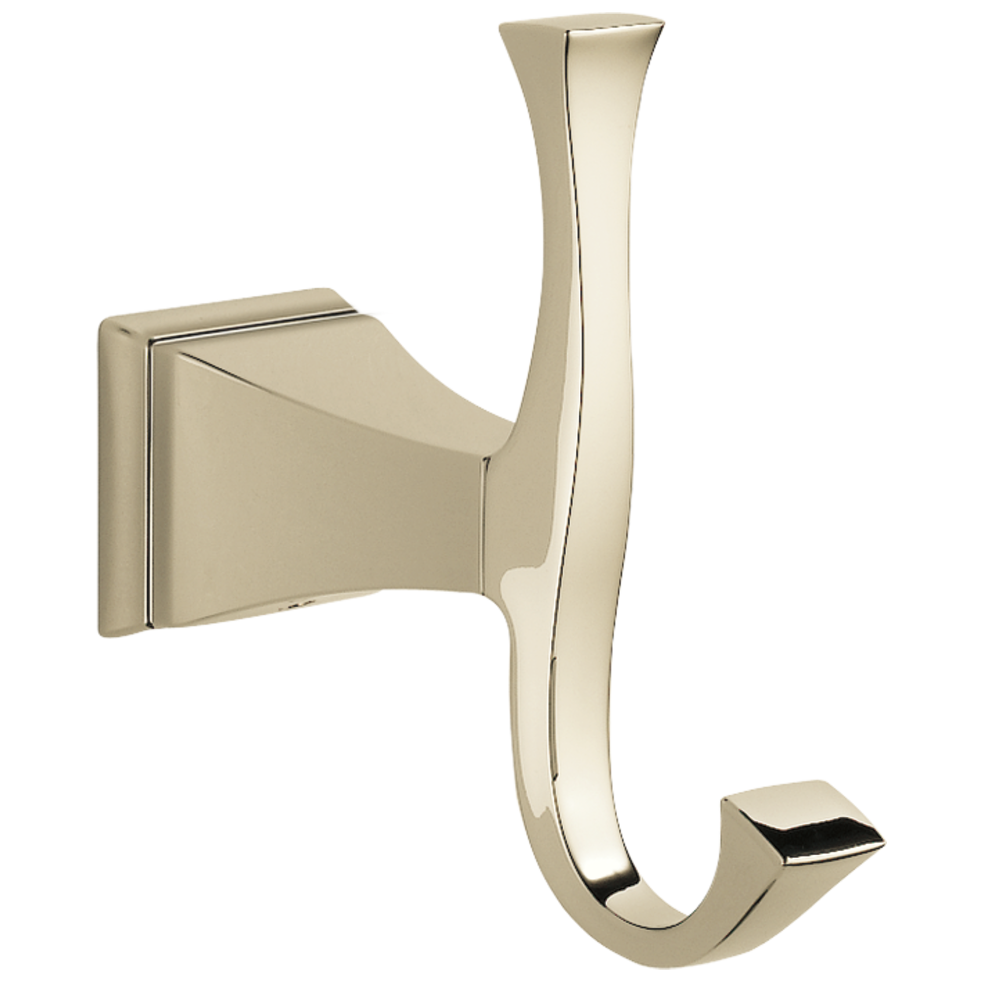 75135-PN Двойной крючок для халатов Delta Faucet Dryden Полированный никель 