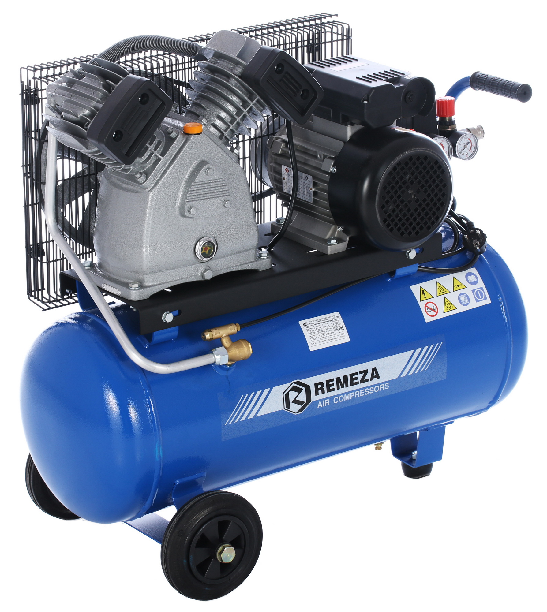 Компрессор поршневой масляный Remeza СБ4/С-50 LB 30 A 1169142 STDN-0098443 - Вид №2