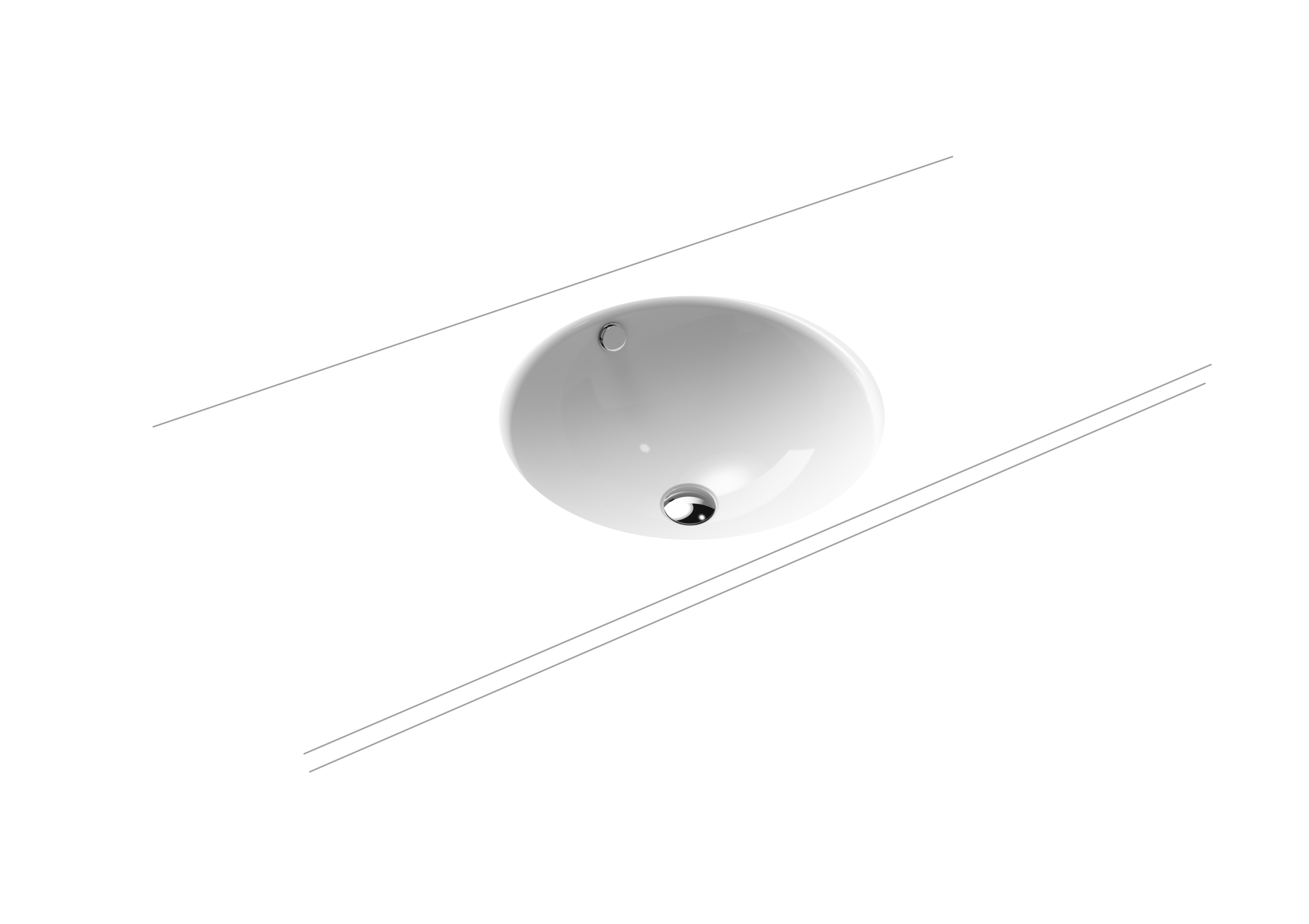 Умывальник KALDEWEI Сталь эмалированная 3183 294 черный матовый 100 3183294 - Вид №1