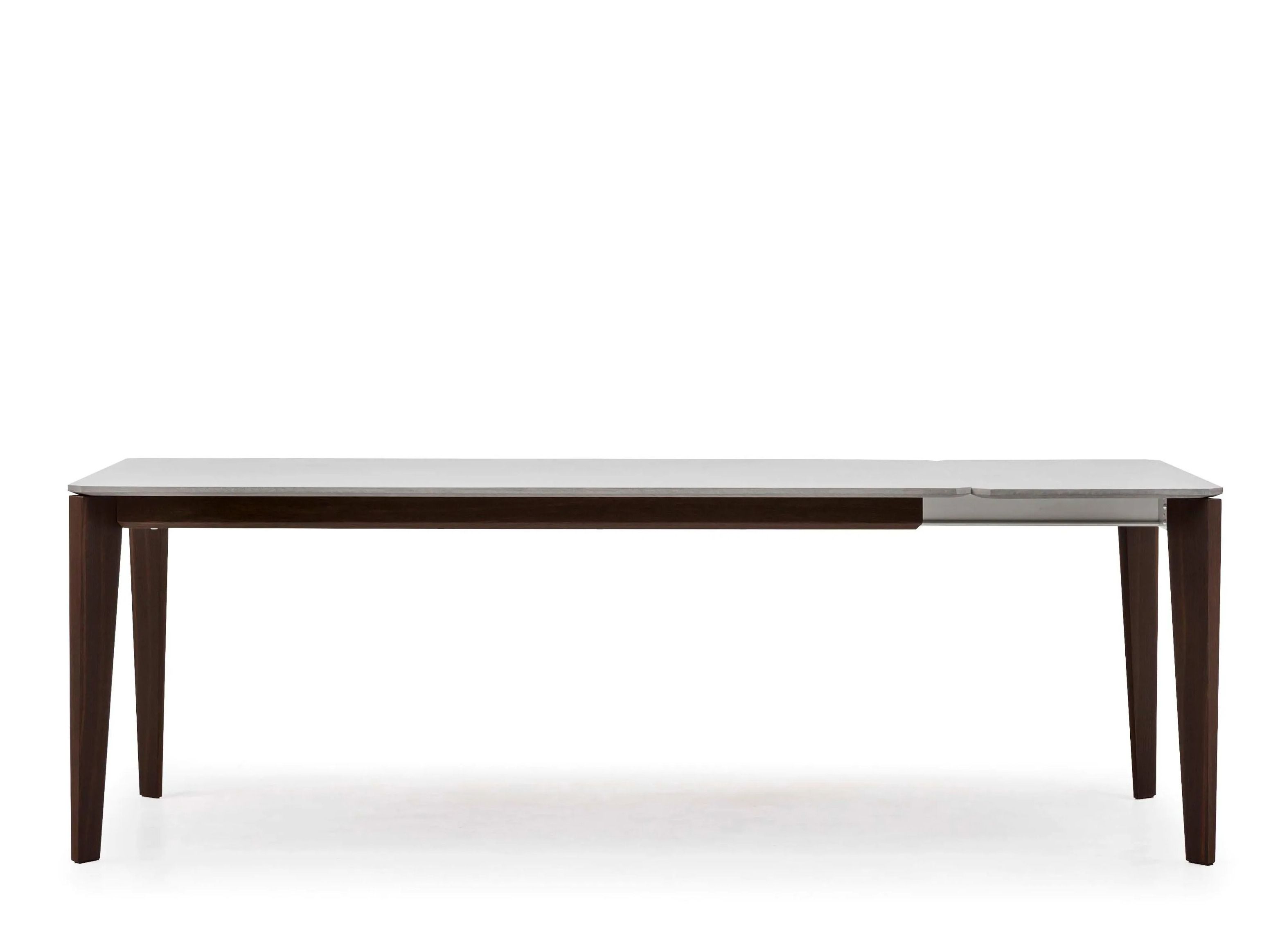 Металлический прямоугольный выдвижной стол с керамическим верхом Alf DaFrè JAG ARCH-00083946 - Вид №3