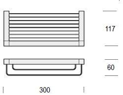 De Rosso Настенная корзина из хромированной латуни Datura sun-id-1492294 - Вид №1