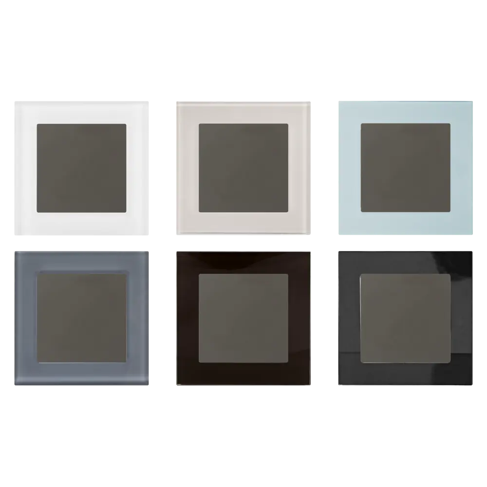 Выключатель проходной встраиваемый Werkel 1 клавиша, цвет серо-коричневый STLM-2114234 - Вид №1