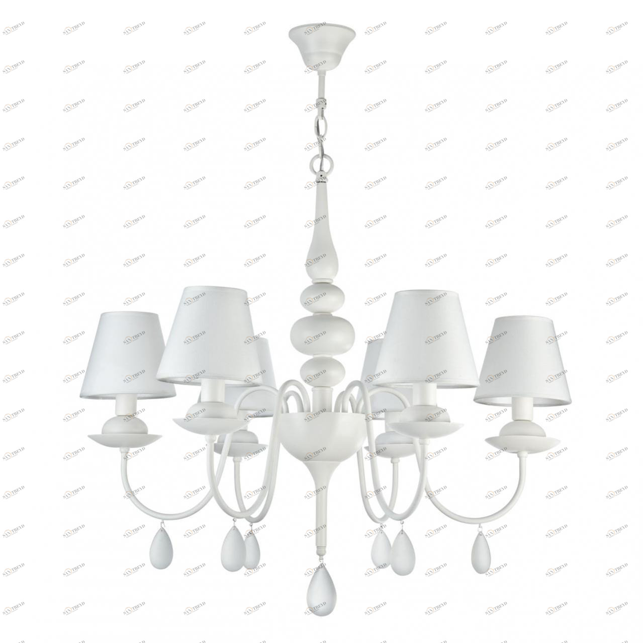 Подвесная люстра Freya Eliza FR5756-PL-06-W FREYA ДИЗАЙНЕРСКИЕ, ELIZA 186867 Белый 