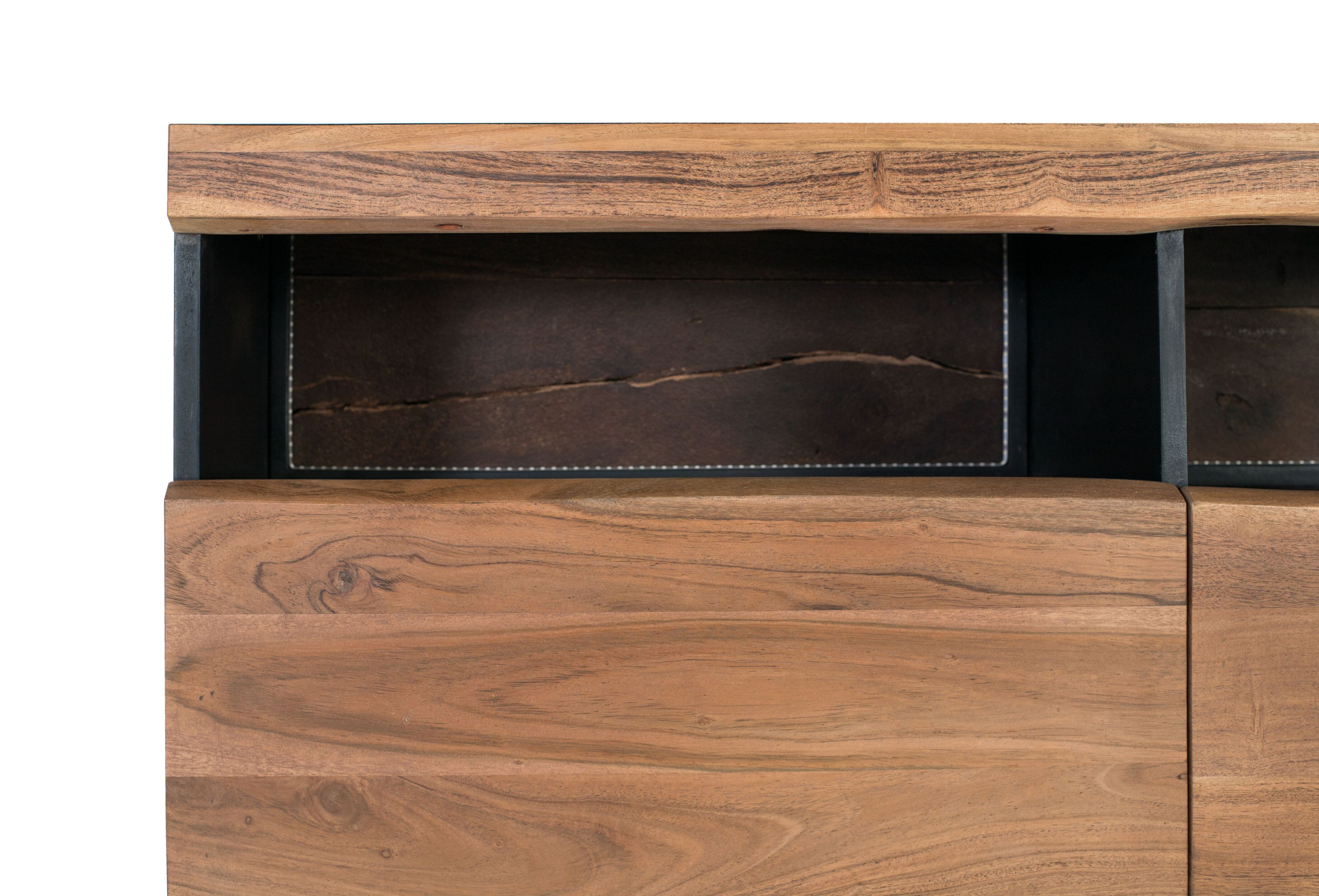 Шкаф из акации со встроенным освещением Giner y Colomer Imphal ARCH-00066192 - Вид №4