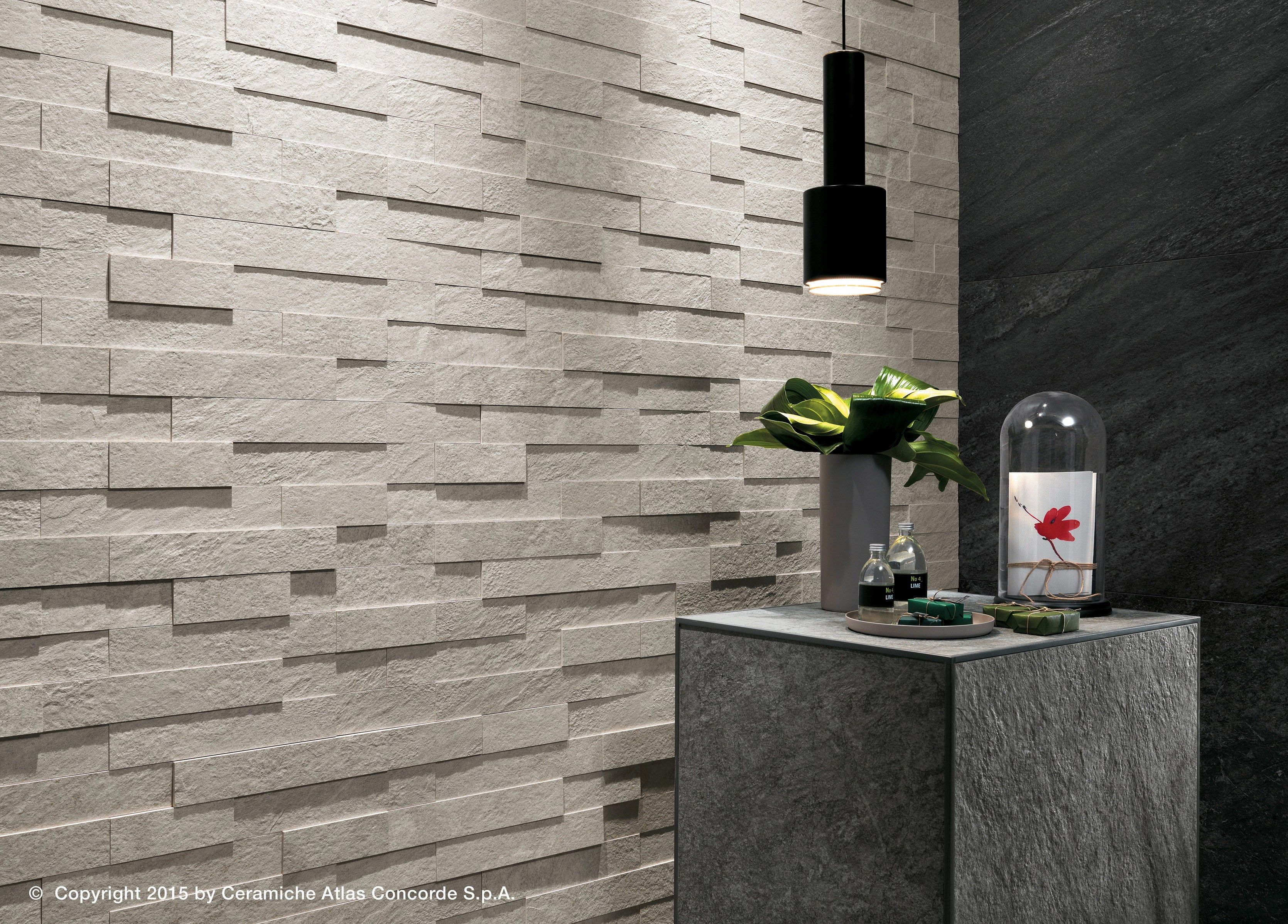 Белая керамическая паста трехмерное покрытие Atlas Concorde ARCH-00106789 - Вид №2