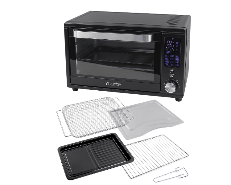 9033649 Мини-печь MARTA MT-EO4294A черный STDN-0071497 - Вид №1