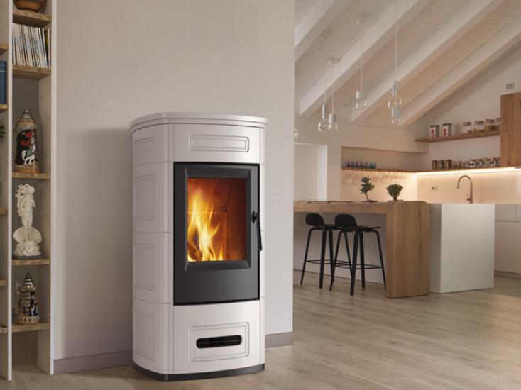 Дровяная печь из фаянса класса а+ Piazzetta дровяные печи ARCH-00120610