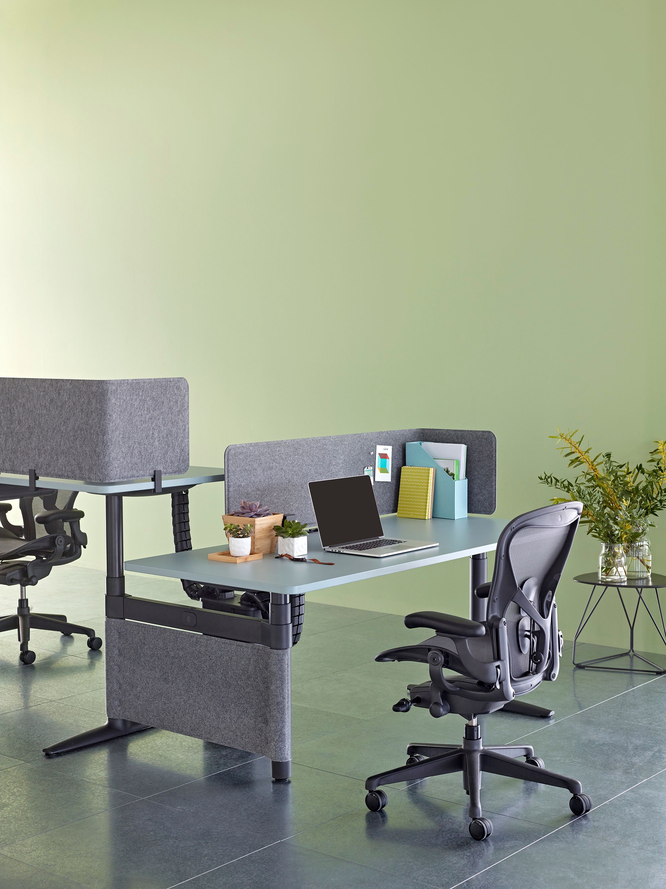 5-спицевое вращающееся офисное кресло с колесами Herman Miller Aeron ARCH-00152986 - Вид №16