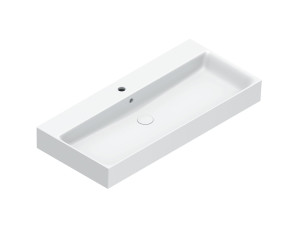 Прямоугольная столешница с держателем для полотенец