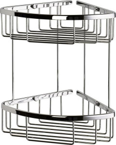 HL067/BR Sanibano, решетка угловая 2-х уровневая, цвет бронза