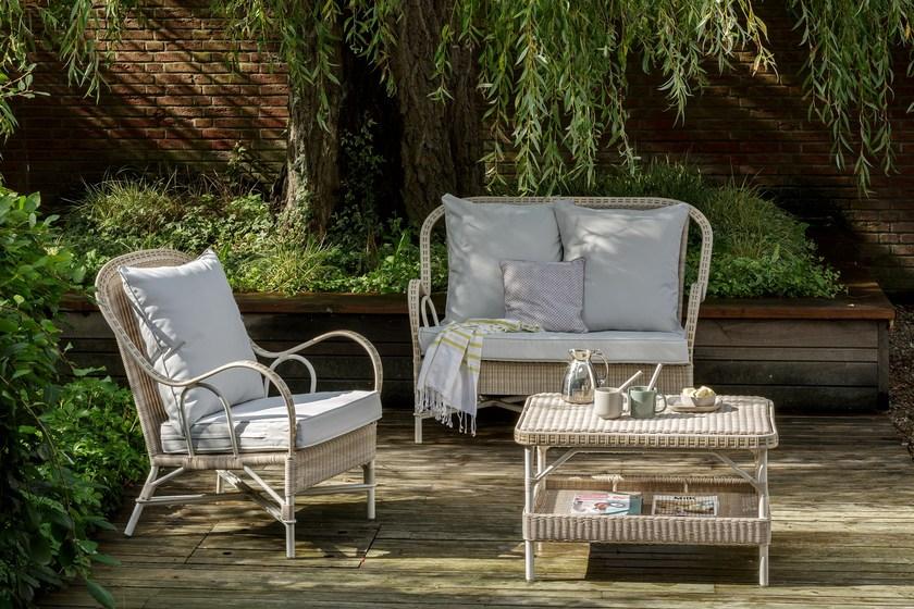 Kok Maison 2-х местный садовый диван из полиэтилена Dune 1604/t552 - Вид №1