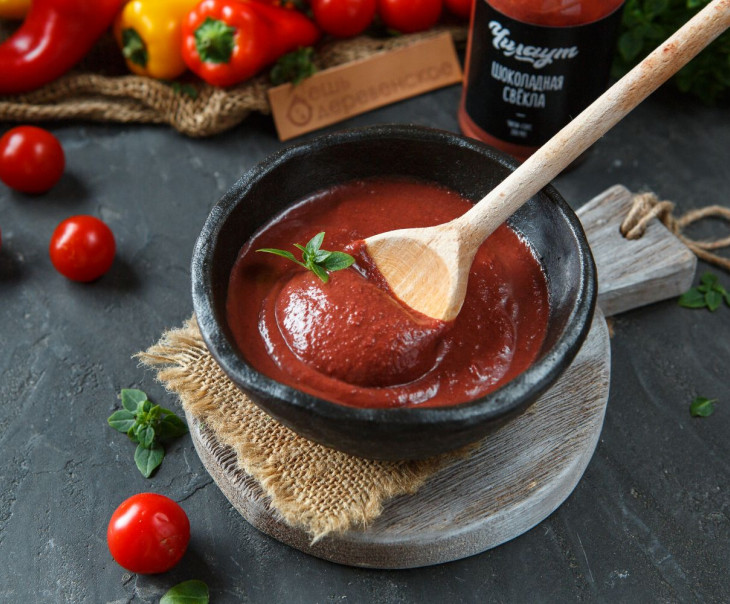 5862 Шоколадная свекла чили-соус Вкусляндия  - Вид №1