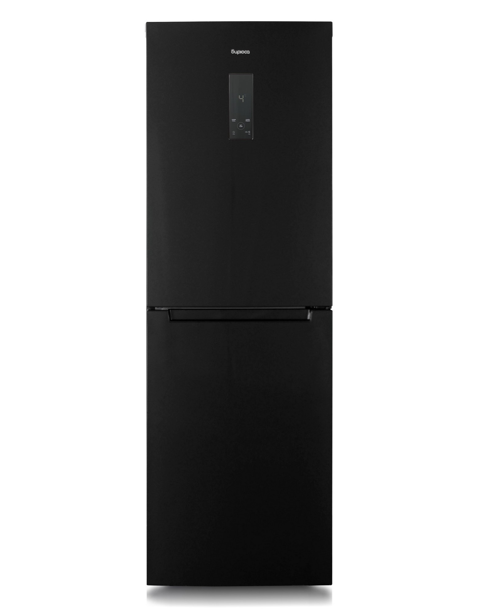 9081524 Холодильник с морозильником   Бирюса B940NF черный STDN-0107260