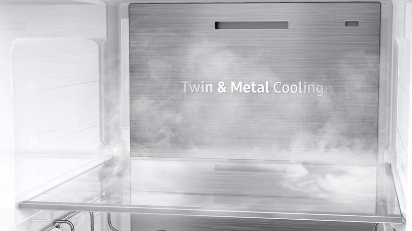 Samsung Home Appliances Двухдверный холодильник no frost класса а ++  Rf56n9740sr  - Вид №17
