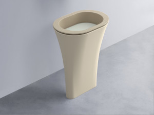 AMLA65-AV+AMPILO-PM+AMCOLO-LN Раковина Amedeo Ovale отдельностоящая cielo Enjoy + Amedeo