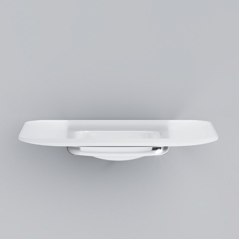 A50A34200 Стеклянная мыльница с настенным держателем хром шт AM.PM Inspire 2.0  - Вид №4