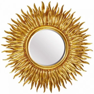 Зеркало-солнце влагостойкое античное золото Sunshine Gold ART-ZERKALO ДИЗАЙНЕРСКИЕ, СОЛНЦЕ 00-3948360 Зеркальный;золото