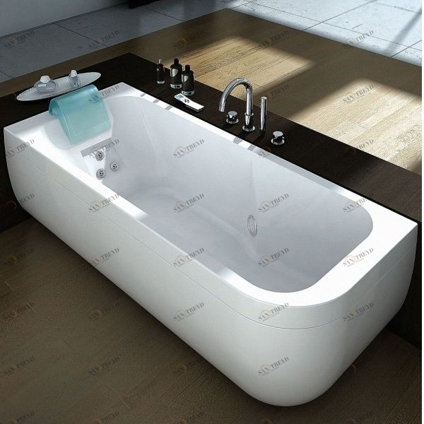 Ванна с гидромассажем "HYDRO TOP" Aquasoul угловая 9443-184A Sx Jacuzzi 9443184ASX