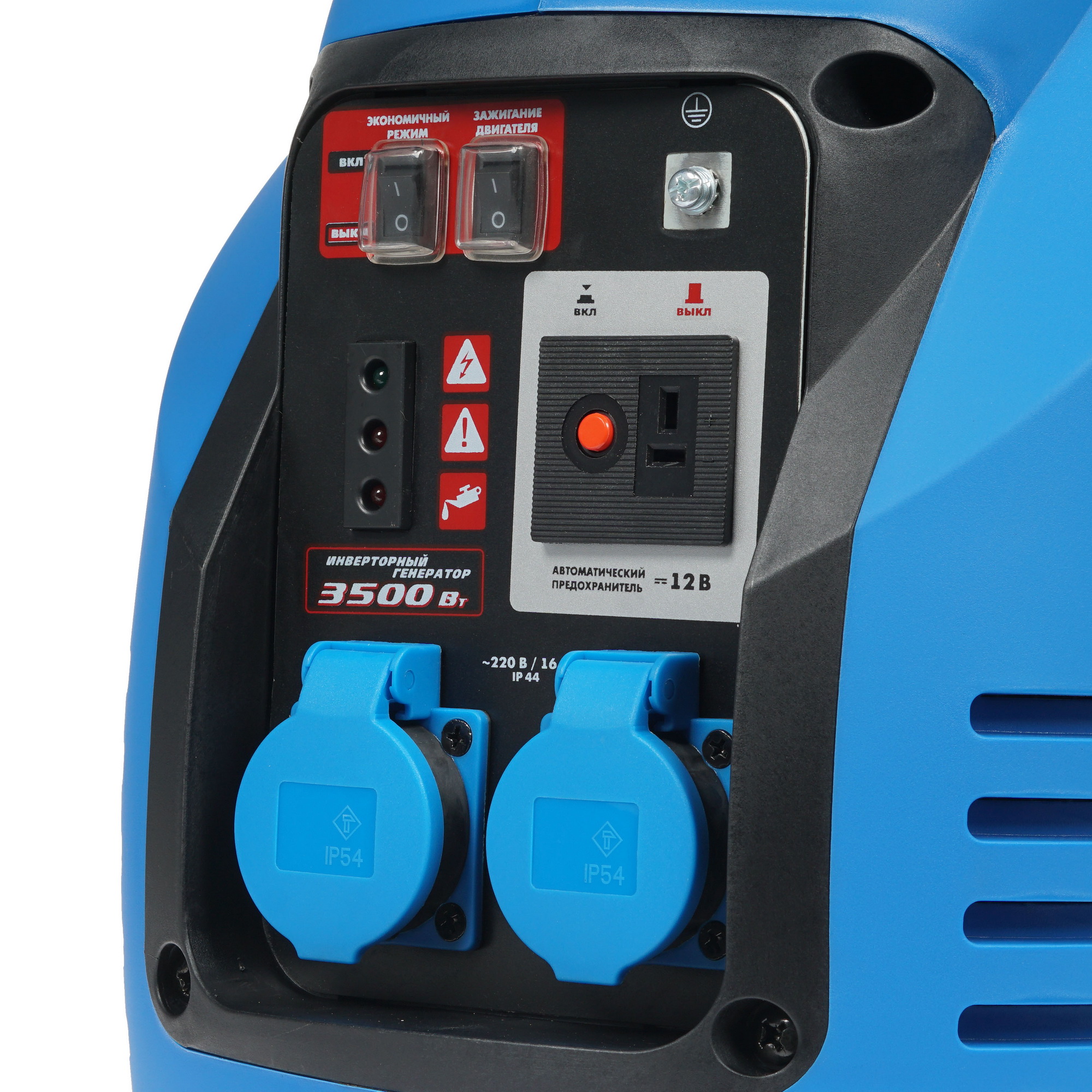 Электрогенератор   бензиновый Зубр ЗИГ-3500 8143428 STDN-0002842 - Вид №3