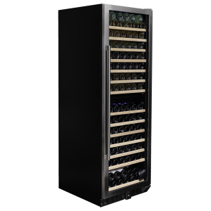 9179749 Винный шкаф Dunavox DX-166.428SDSK серебристый