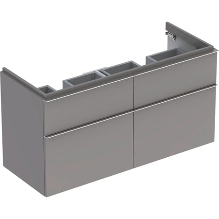 840522000 Шкафчик для двойной раковины Geberit iCon, с четырьмя выдвижными ящиками Geberit  - Вид №7