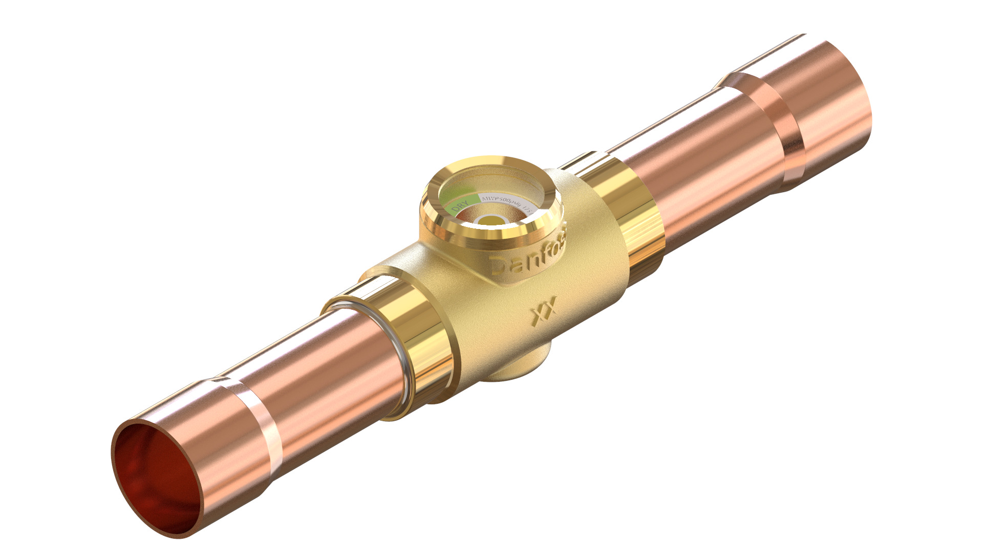 Danfoss SGN — Смотровые стекла с индикатором влажности SGN 19 Смотровое стекло 014-0185  - Вид №14