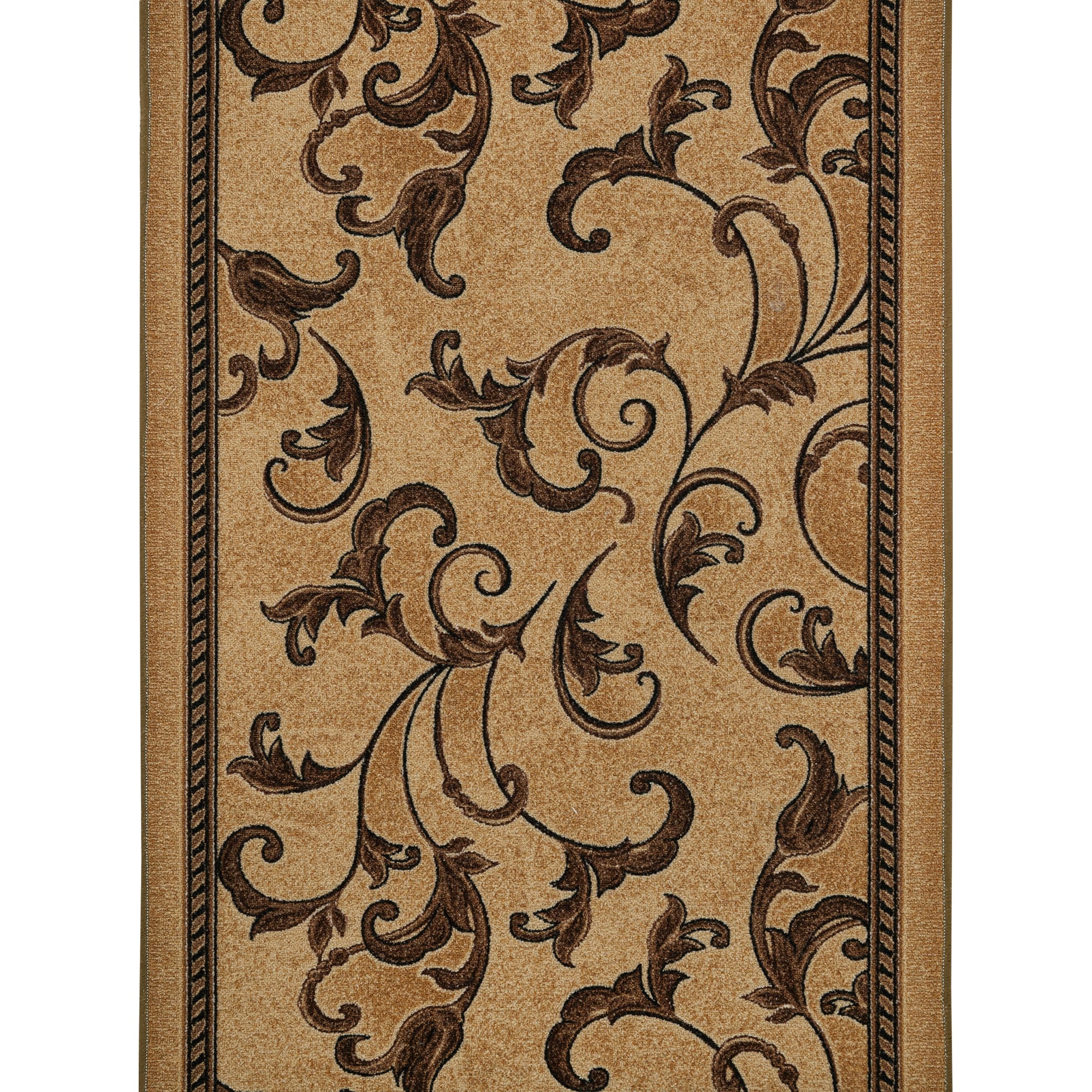 82406909 Дорожка ковровая «Неаполь» 1 м, цвет коричневый Santreyd 