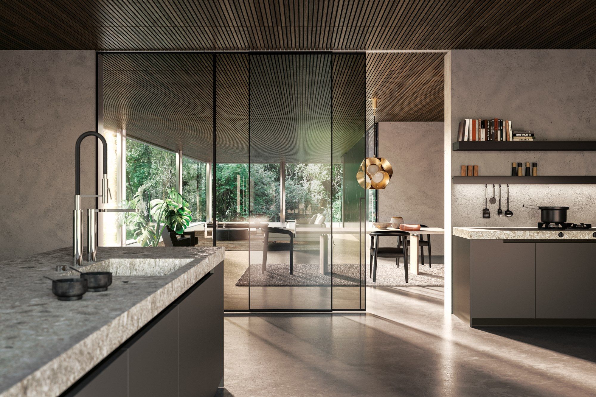 Стеклянная дверь HenryGlass MANHATTAN ARCH-00060964 - Вид №5