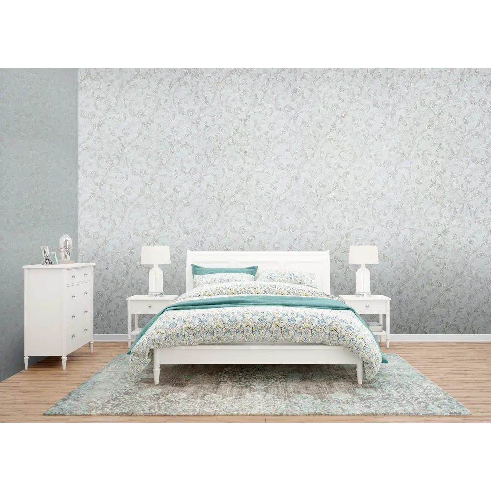 Обои флизелиновые Startdeco Магдалена зеленые 1.06 м 989323 STLM-2125329 - Вид №3