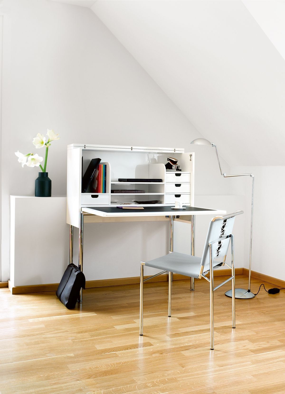 Стальной каркас кожаный стул Classicon Roquebrune ARCH-00064528 - Вид №11