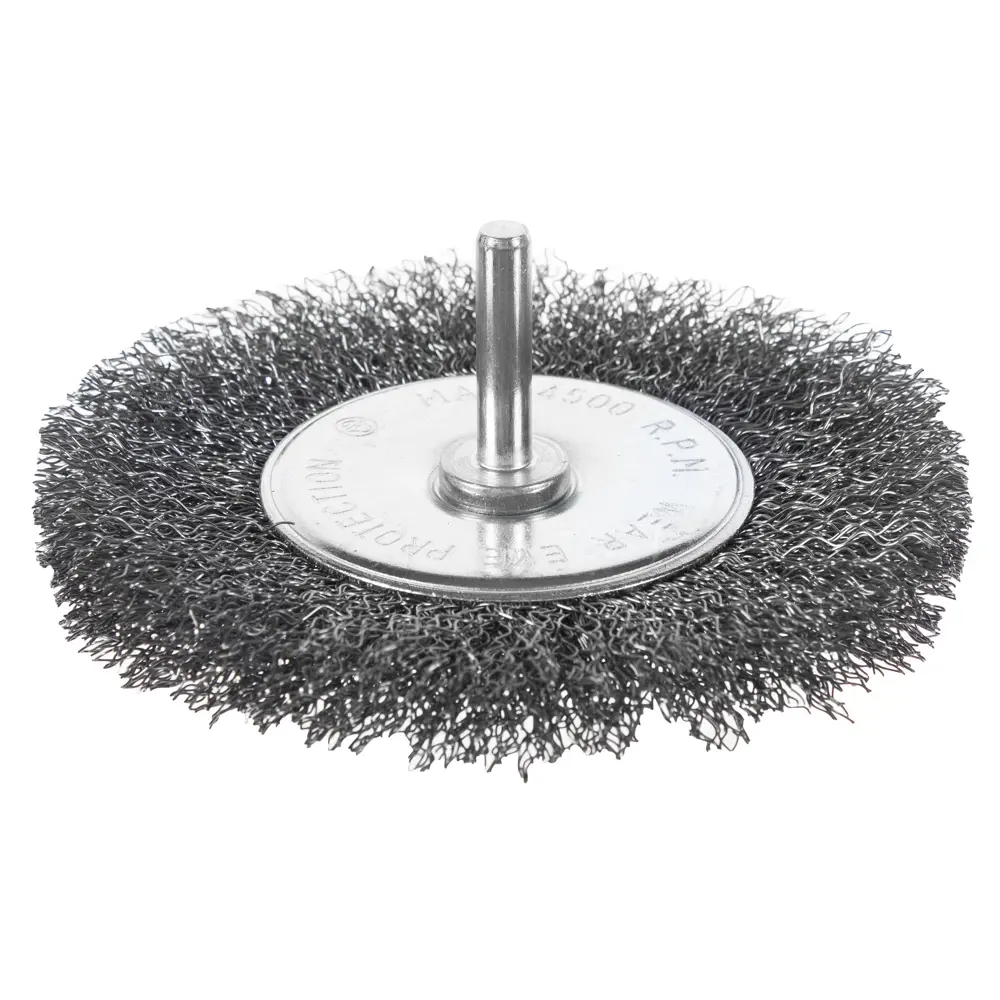 Дисковая щетка Dexter 100 мм для дрели - металлическая обработка поверхностей 17410436 STLM-0008124