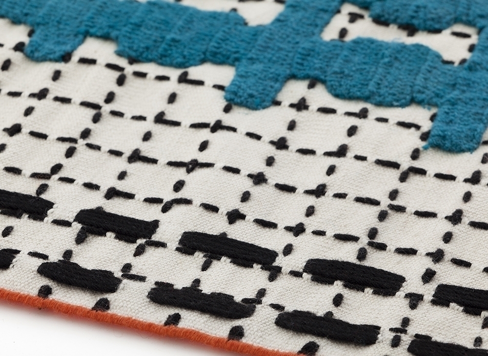 100253 Пуф большой E White GAN Bandas - Вид №1