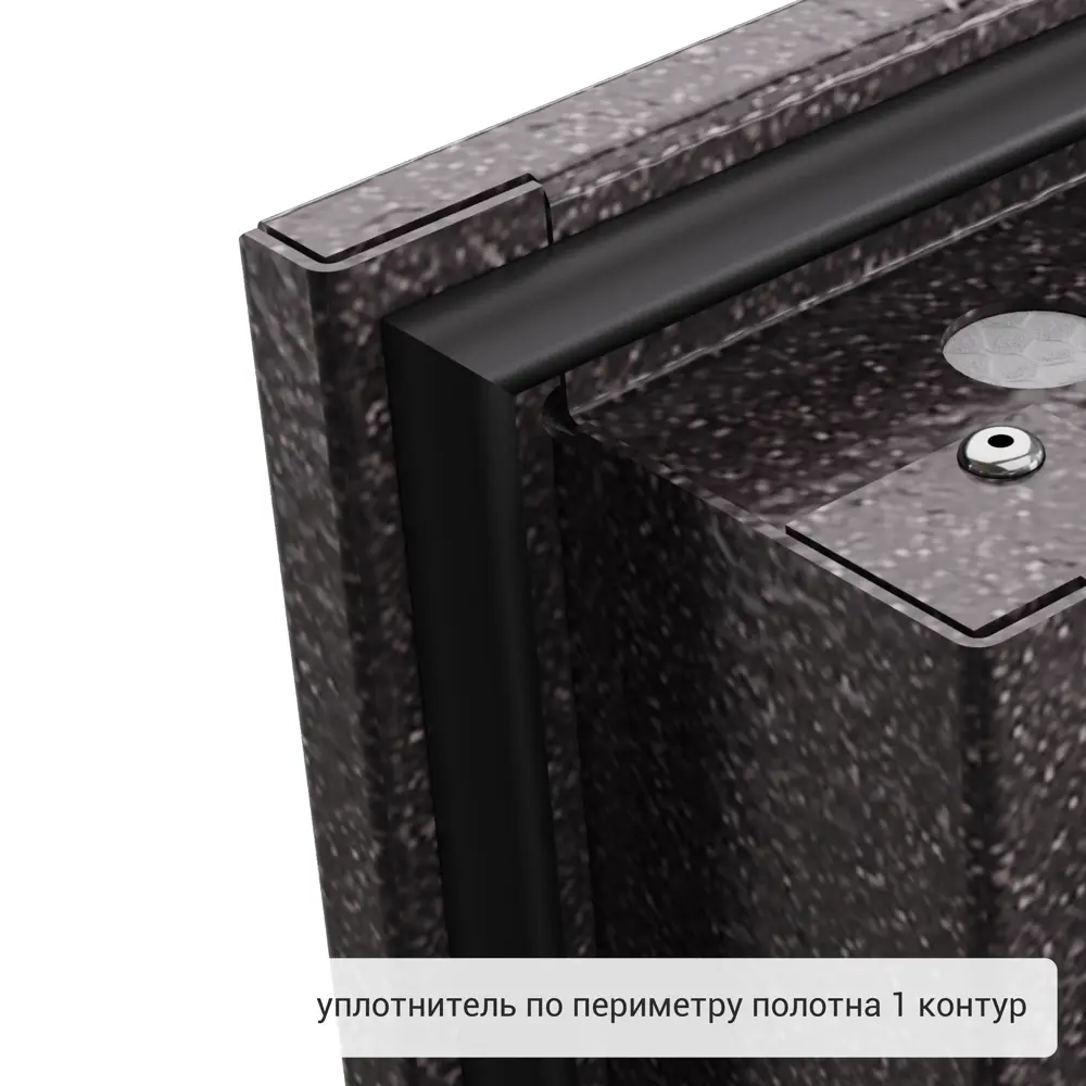 Дверь входная металлическая Термо 950 мм правая цвет магнолия акация TOREX STLM-2059182 - Вид №11