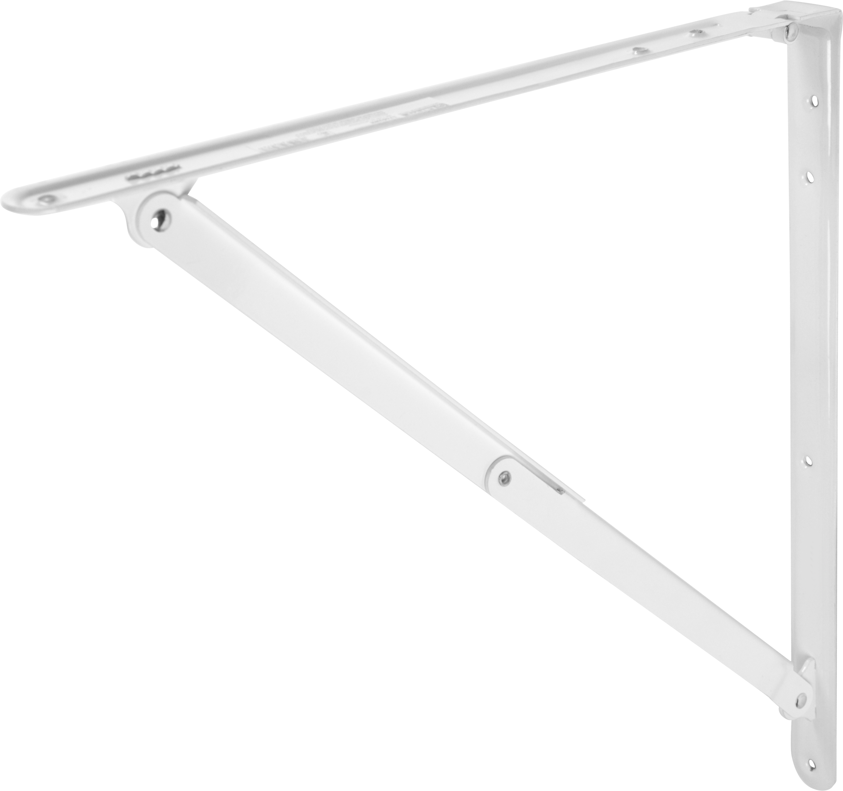 LARVIJ Складной кронштейн для полки 20×20 см - компактное решение для малогабаритных пространств 10287455