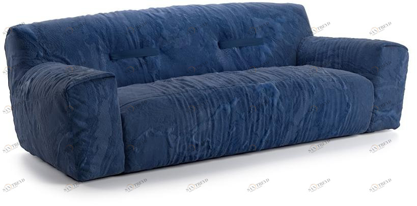 Natuzzi 3-х местный тканевый диван Argo sun-id-1427359