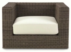 Ethimo Садовое кресло из ethimo etwick® с подлокотниками Cube Cbpo2000