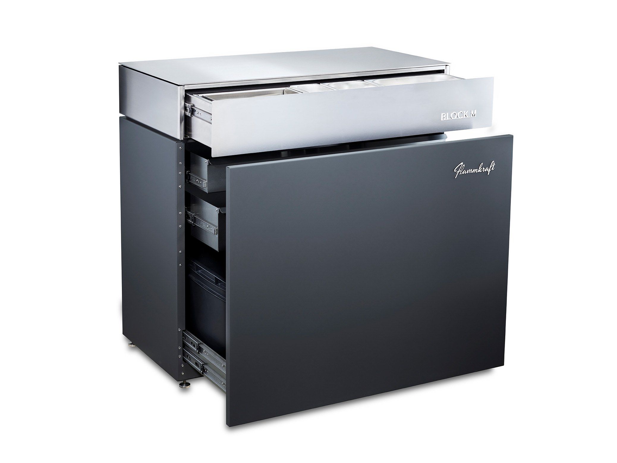 Наружная кухня из нержавеющей стали Flammkraft BLOCK M ARCH-00122312 - Вид №2