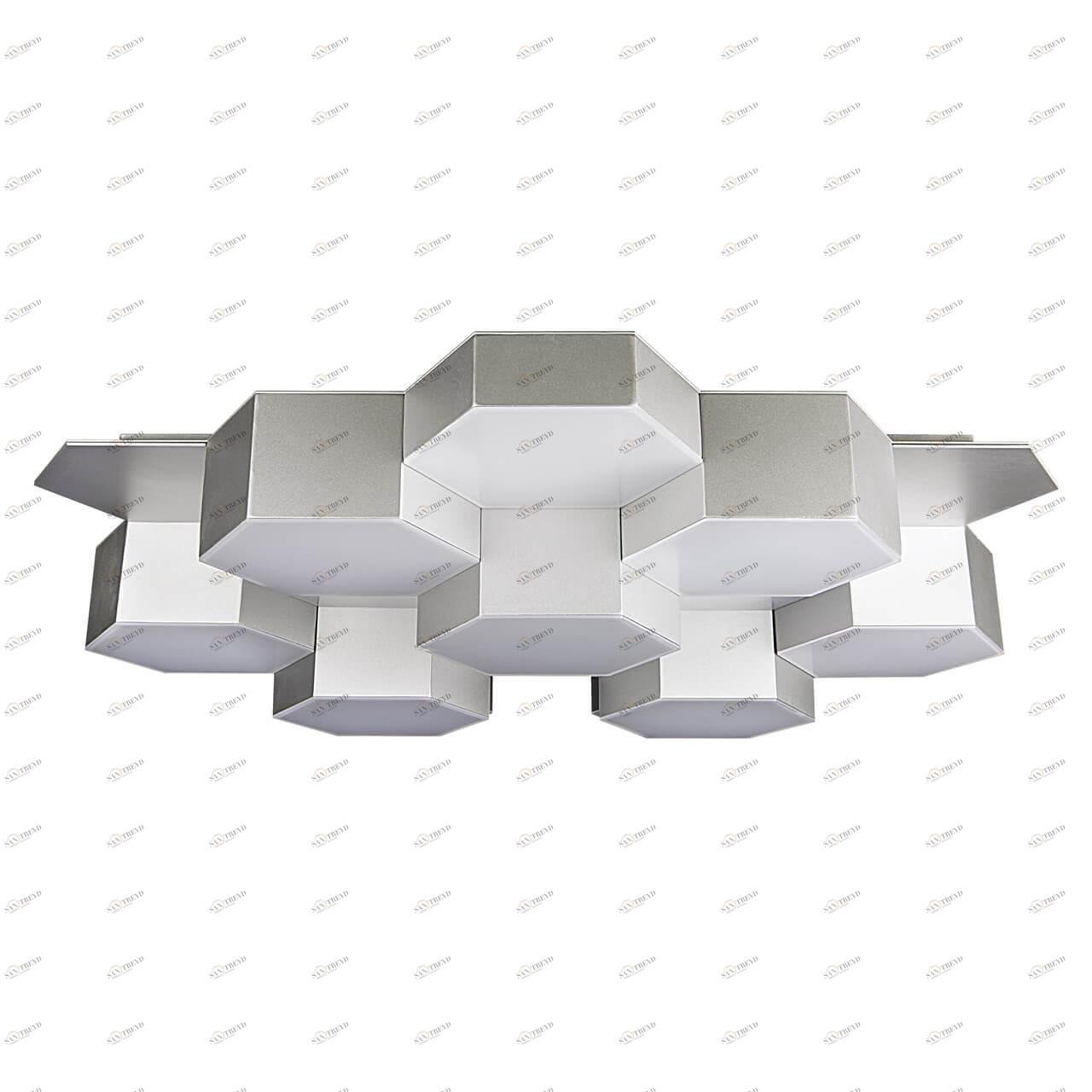Потолочный светильник серебристый большой Lightstar Favo 750164 LIGHTSTAR ДИЗАЙНЕРСКИЕ, FAVO 00-3890328 Серебро 