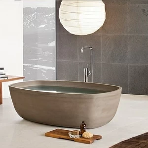 ВАННА ОТДЕЛЬНОСТОЯЩАЯ INKSTONE 180X100 СМ SAND BROWN