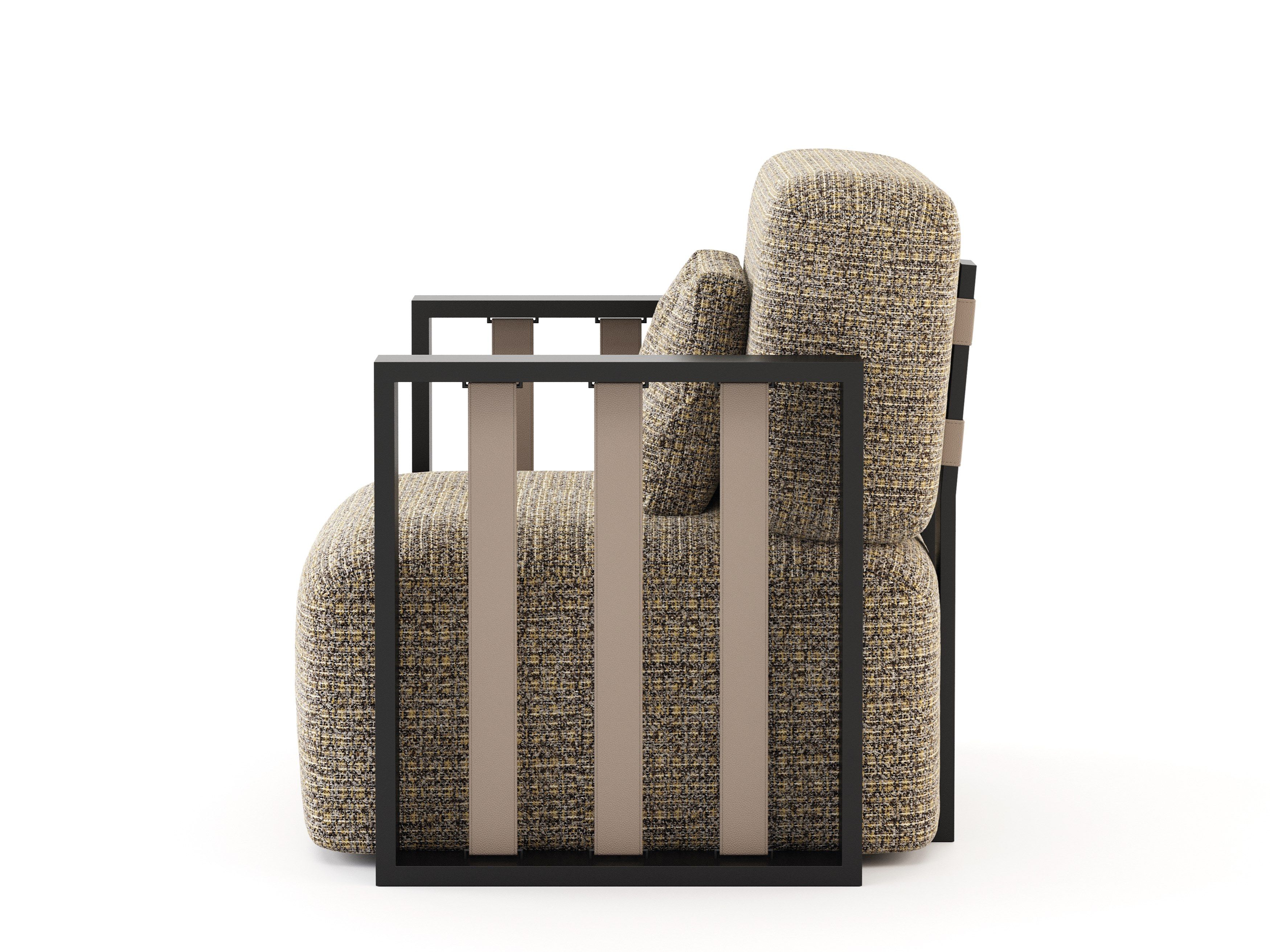 Тканевое кресло с подлокотниками Stylish Club His &amp ARCH-00119690 - Вид №15