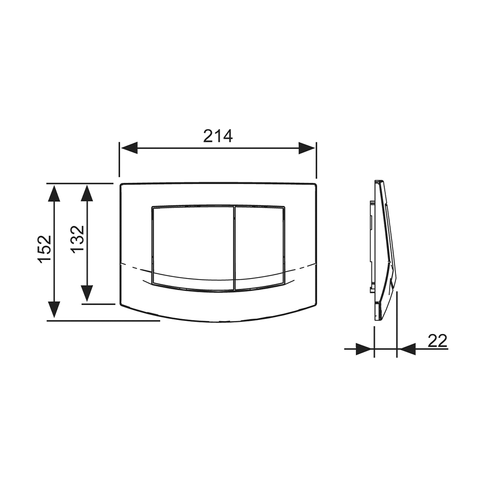 9400405.WC1 Комплекты из инсталляций, панелей смыва и унитазов ТЕСЕ V04 Tece  - Вид №5