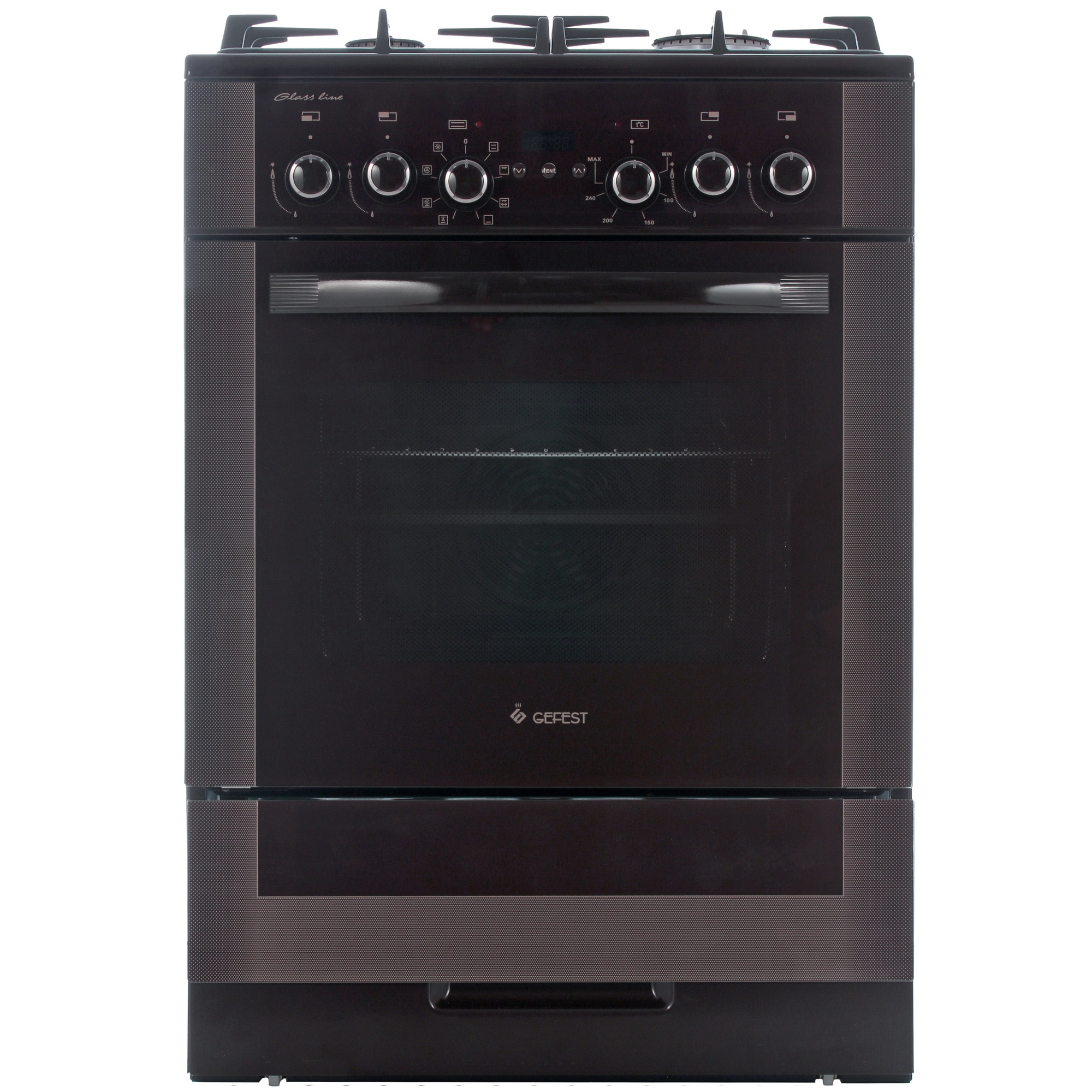 1266665 Комбинированная плита Gefest 6502-03 0245 коричневый STDN-0110195