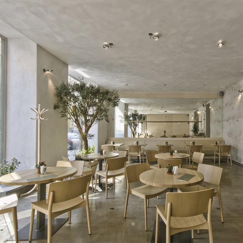 Andreu World Штабелируемый деревянный стул Happy Si0374 - Вид №7