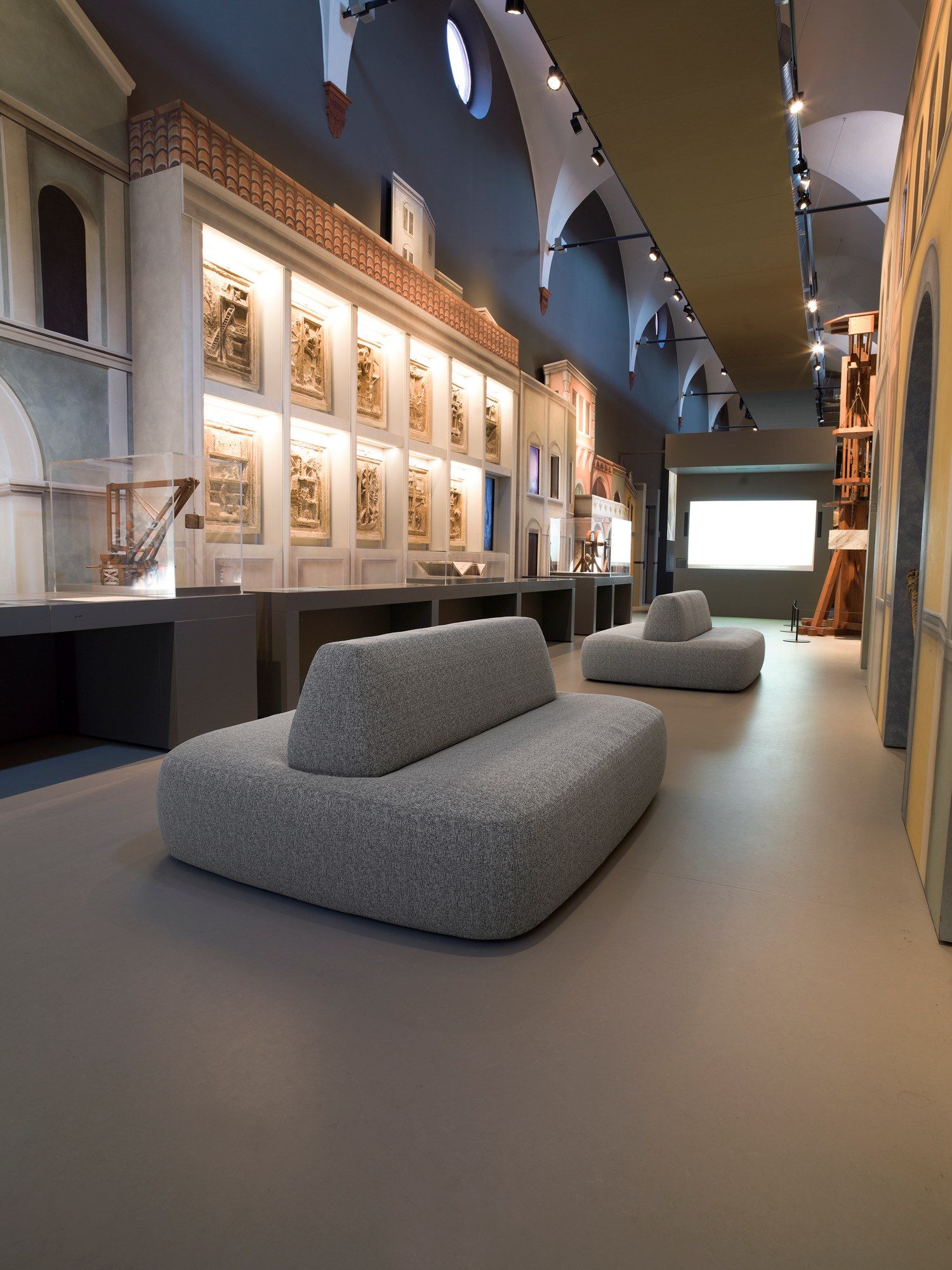 Модульный тканевый диван Caimi Brevetti NAPWORK ARCH-00151654 - Вид №2