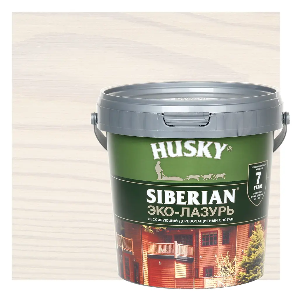 Husky Siberian Эко-лазурь для дерева - защита и естественная красота 84392164 STLM-1578838