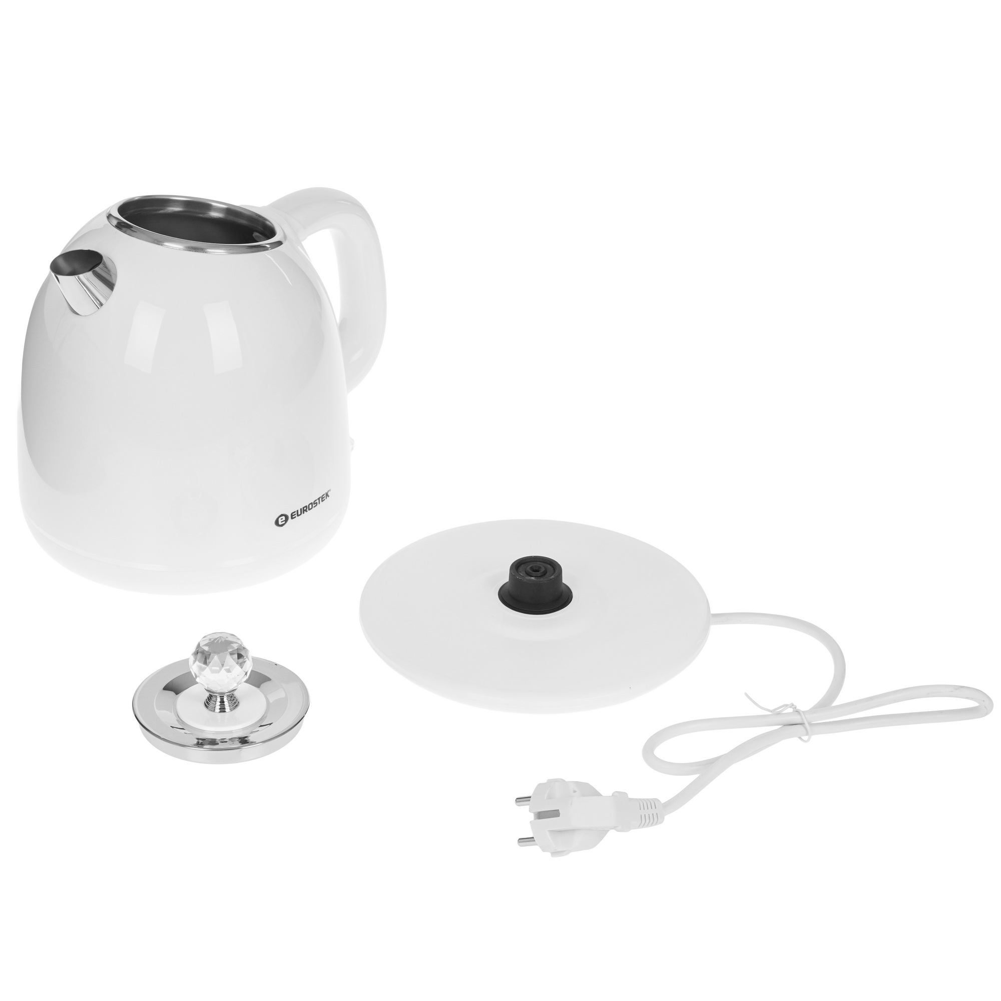 9242822 Электрочайник Eurostek EEK-1842 белый STDN-0134982 - Вид №4