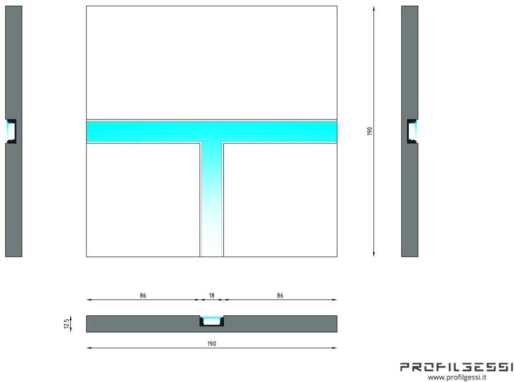 Profilgessi Светодиодный тройник Illuminazione sun-id-1455358 - Вид №7