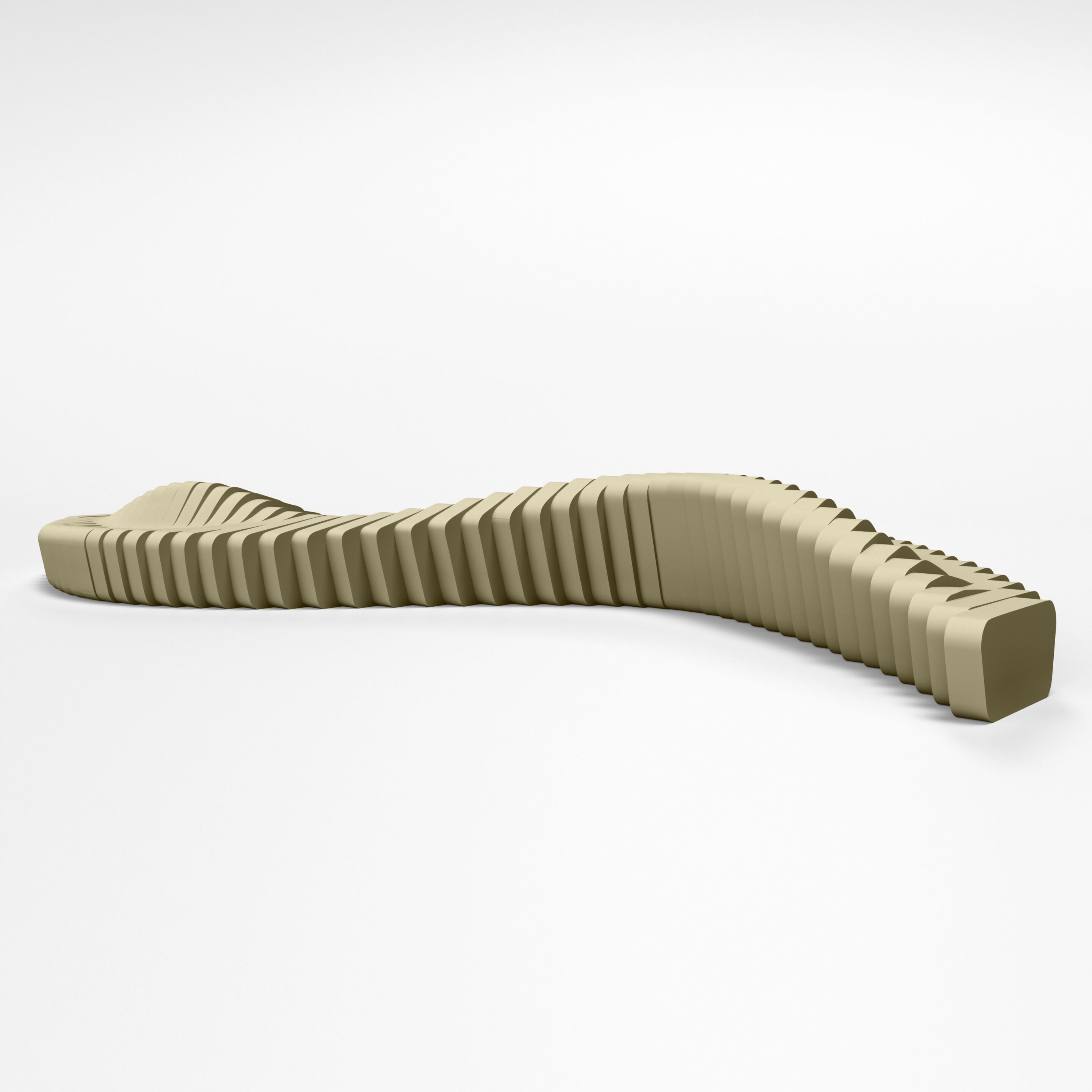 Модульный изогнутый диван с пенопластовым покрытием SIXINCH Cliffy ARCH-00045746 - Вид №73